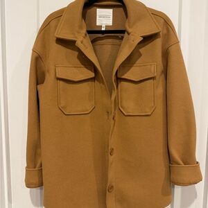 Avec Les Filles Tan Jacket Like New